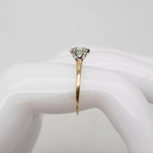 Tiffany & Co GIA Alexandrite Purple Blue Solid 18k Yellow Gold Ring - Picture 4 of 7